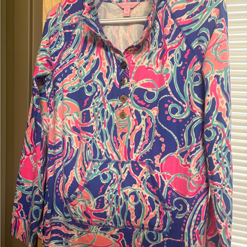 Lily Pulitzer “Jellies Be Jammin” Pullover Hoodie